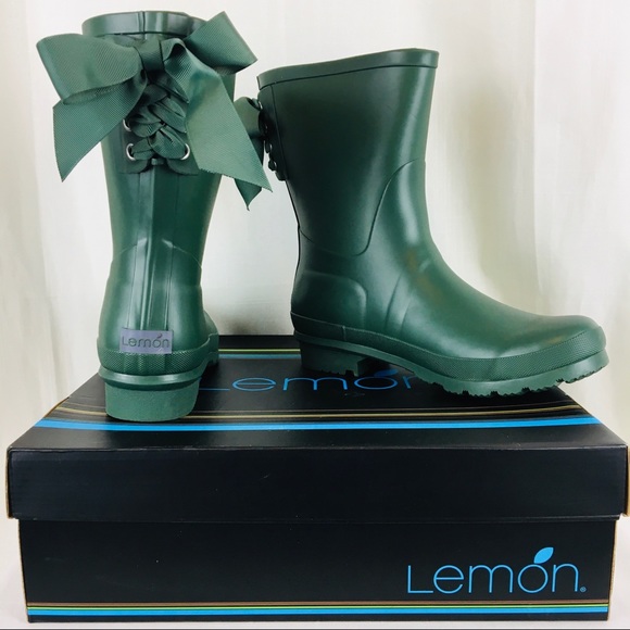 lemon brand rain boots